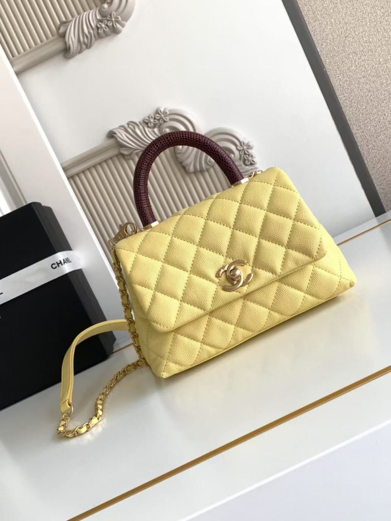 Ch**el top handle bags